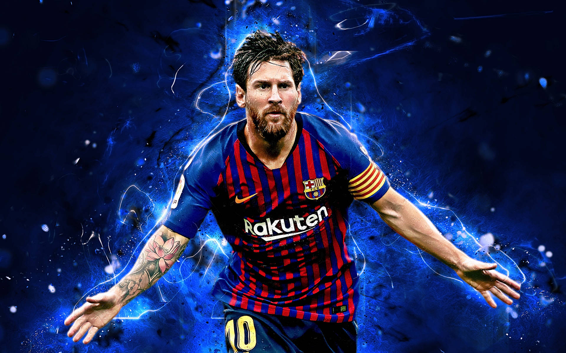 1920x1200 Download Celebration Lionel Messi 2020, Desktop