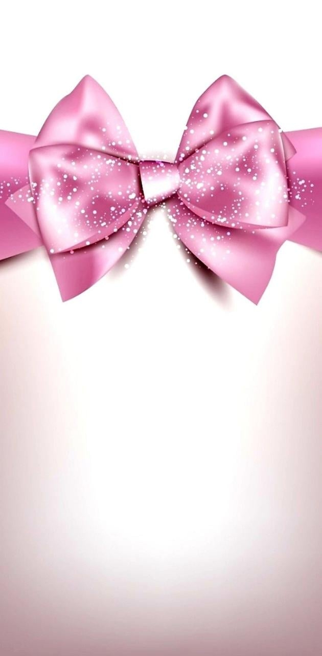 630x1280 Sparkle Bow wallpaper, Phone