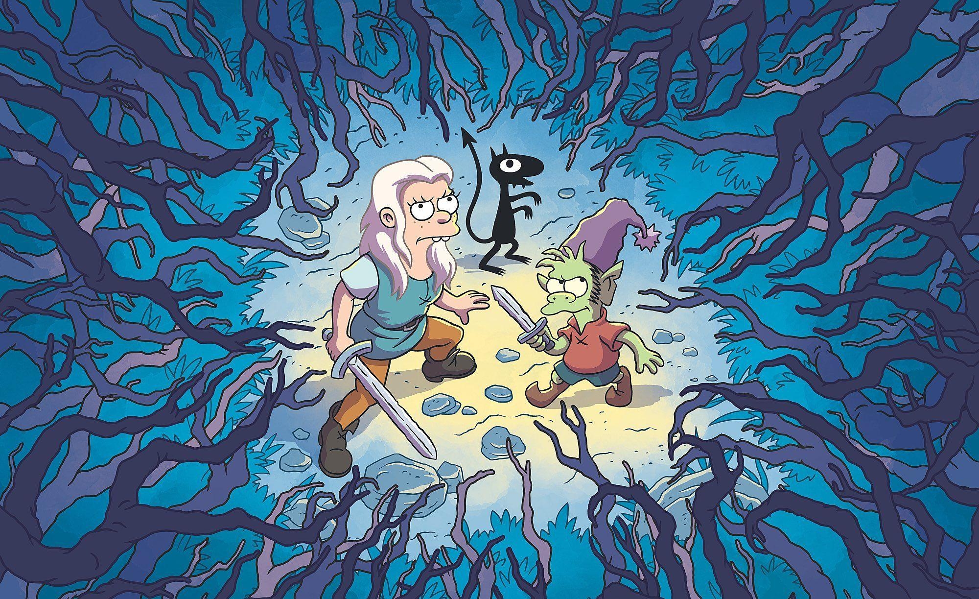 2000x1230 Disenchantment, Desktop