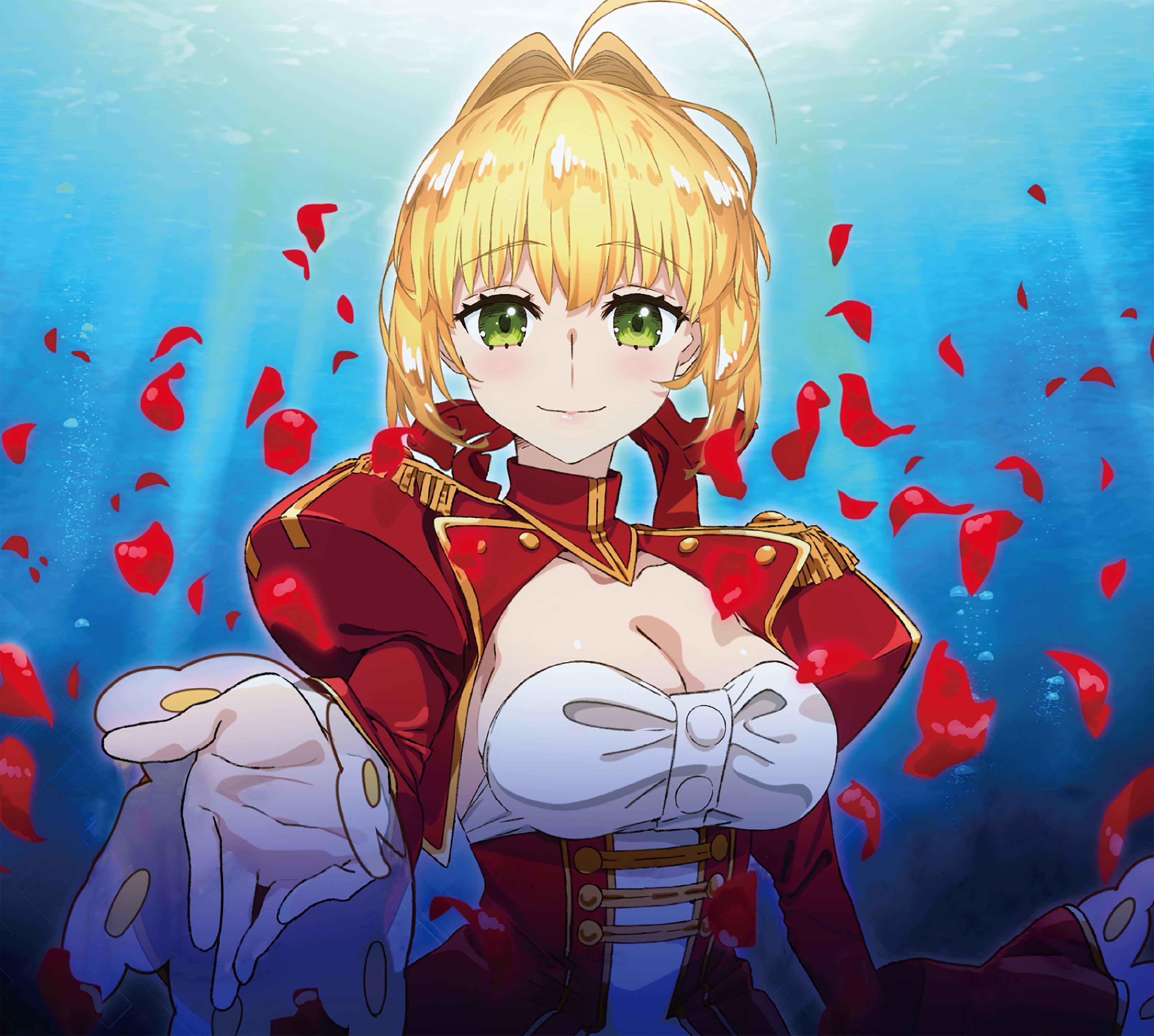 3550x3180 Anime Fate Extra Nero Claudius Red Saber, HD Anime, 4k Wallpaper, Image, Background, Photo and Picture, Desktop