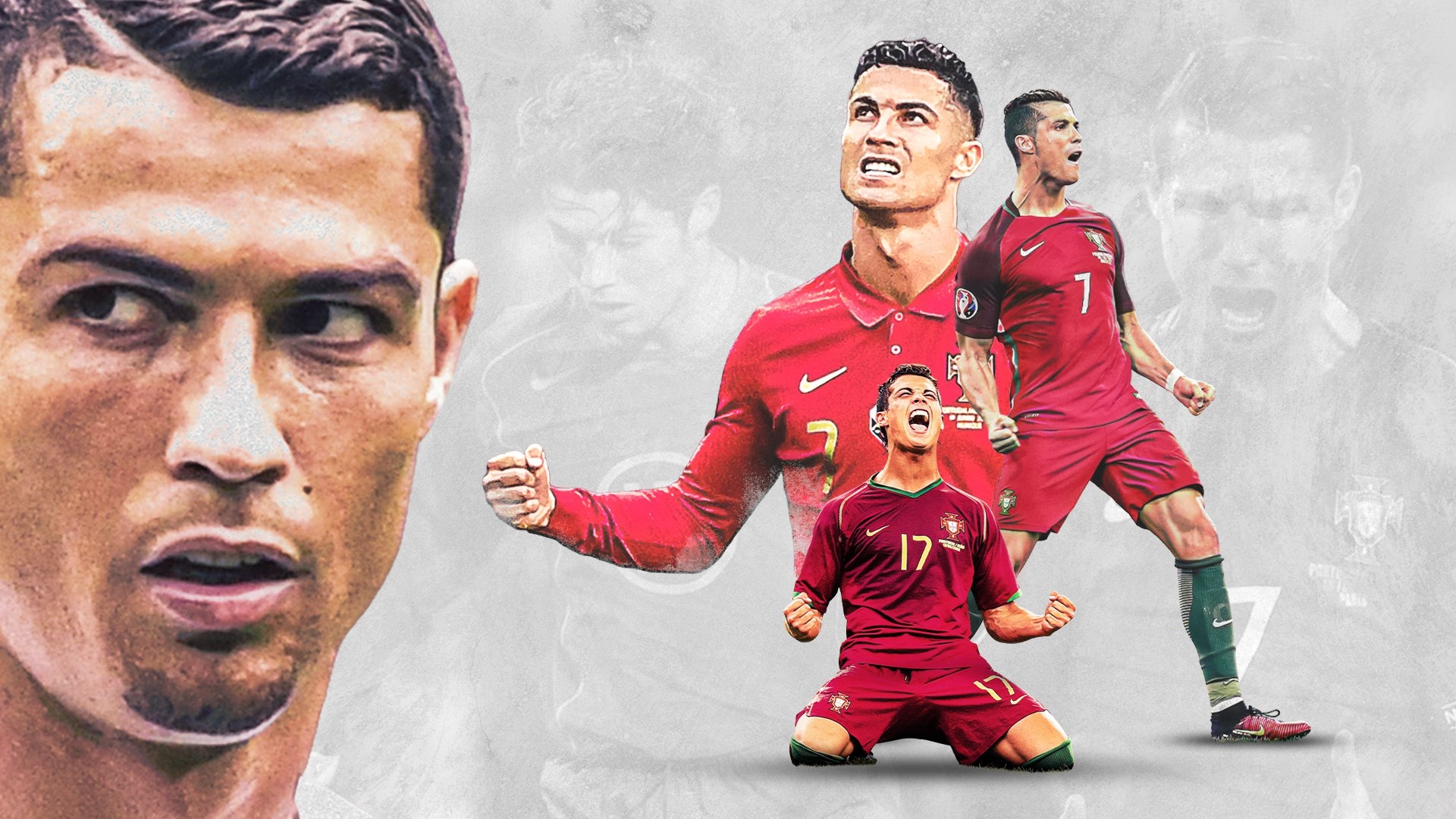 1920x1080 HD desktop wallpaper: Sports, Cristiano Ronaldo, Soccer, Portugal National Football Team download free picture, Desktop