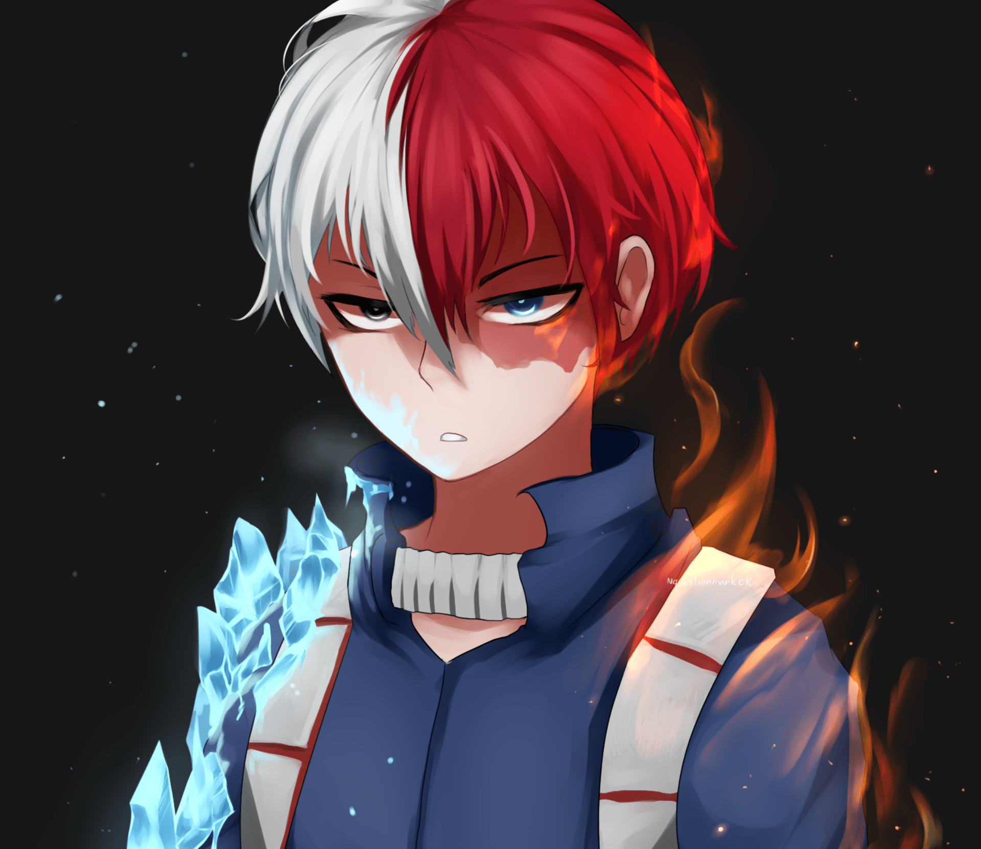 1920x1670 Todoroki Desktop Wallpaper, Desktop