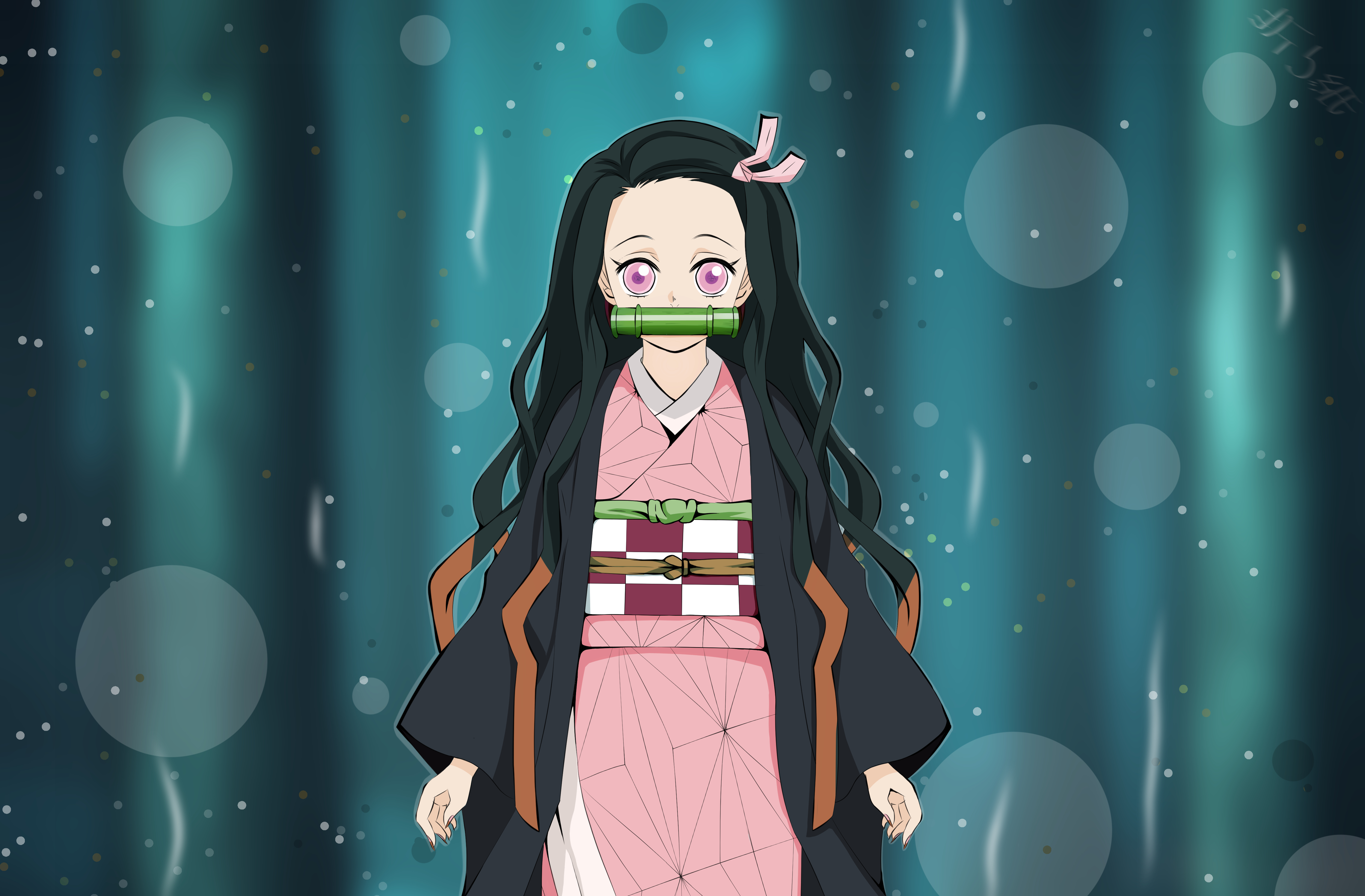 5000x3290 Nezuko Kamado Wallpaper and Background, Desktop