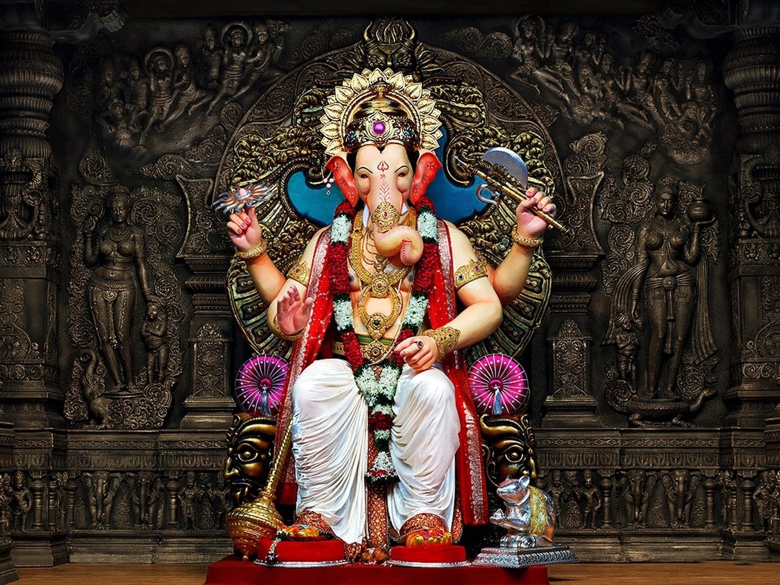 1600x1200 God Ganesh Chaturthi HD Photo, Desktop