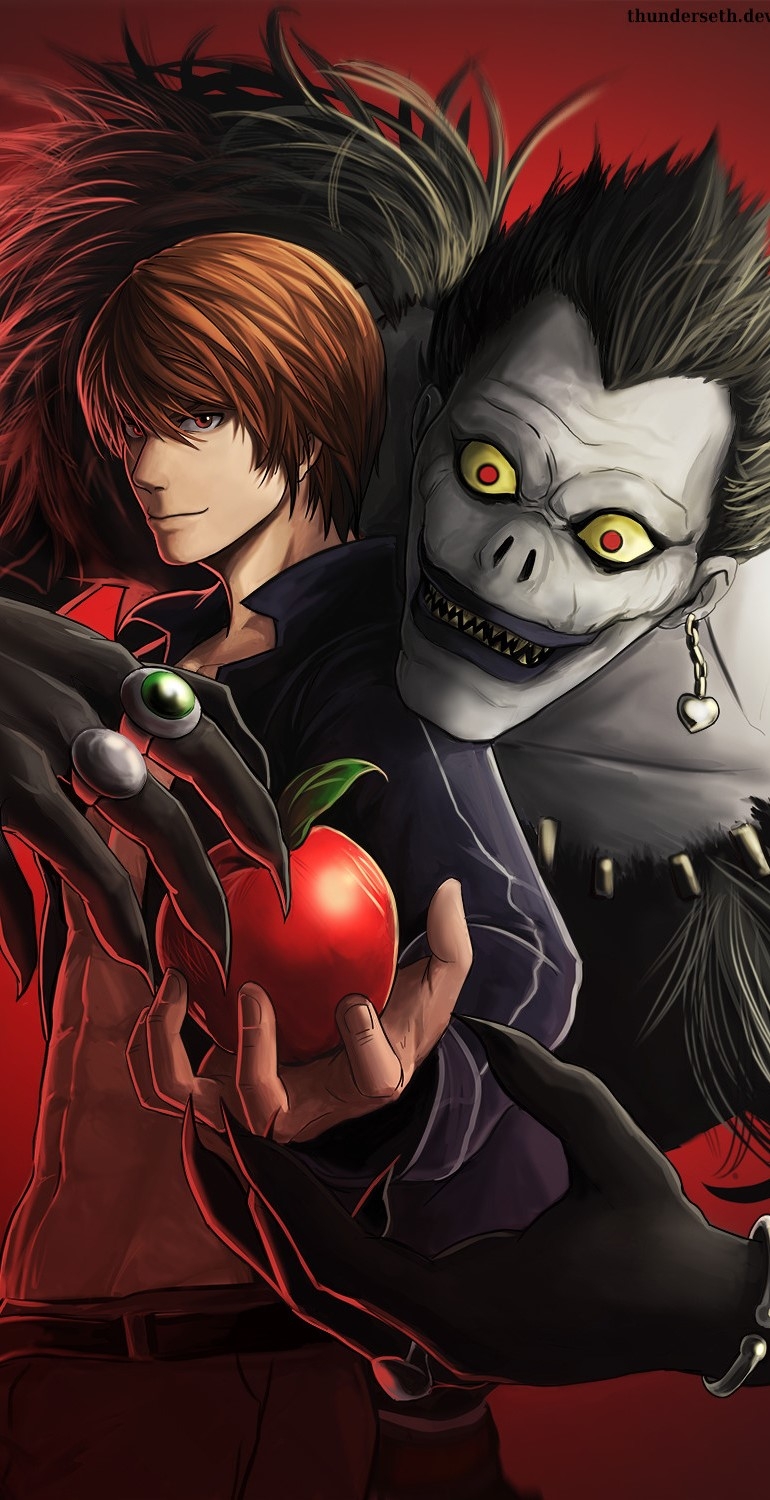 770x1500 Death Note Wallpaper Death Note Background Download, Phone