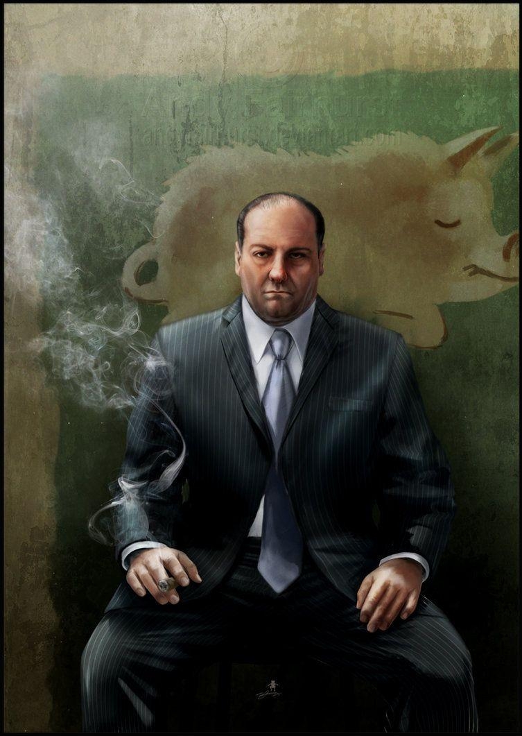 760x1070 Tony Soprano, Phone