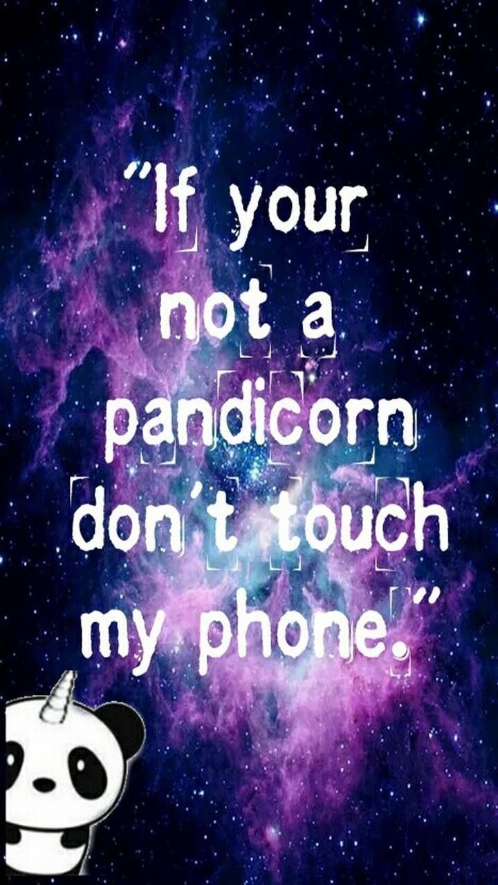 720x1280 Download Pandicorn Wallpaper by Sheyene now. Browse millions of popular gala. Cute galaxy wallpaper, Funny phone wallpaper, Galaxy wallpaper, Phone