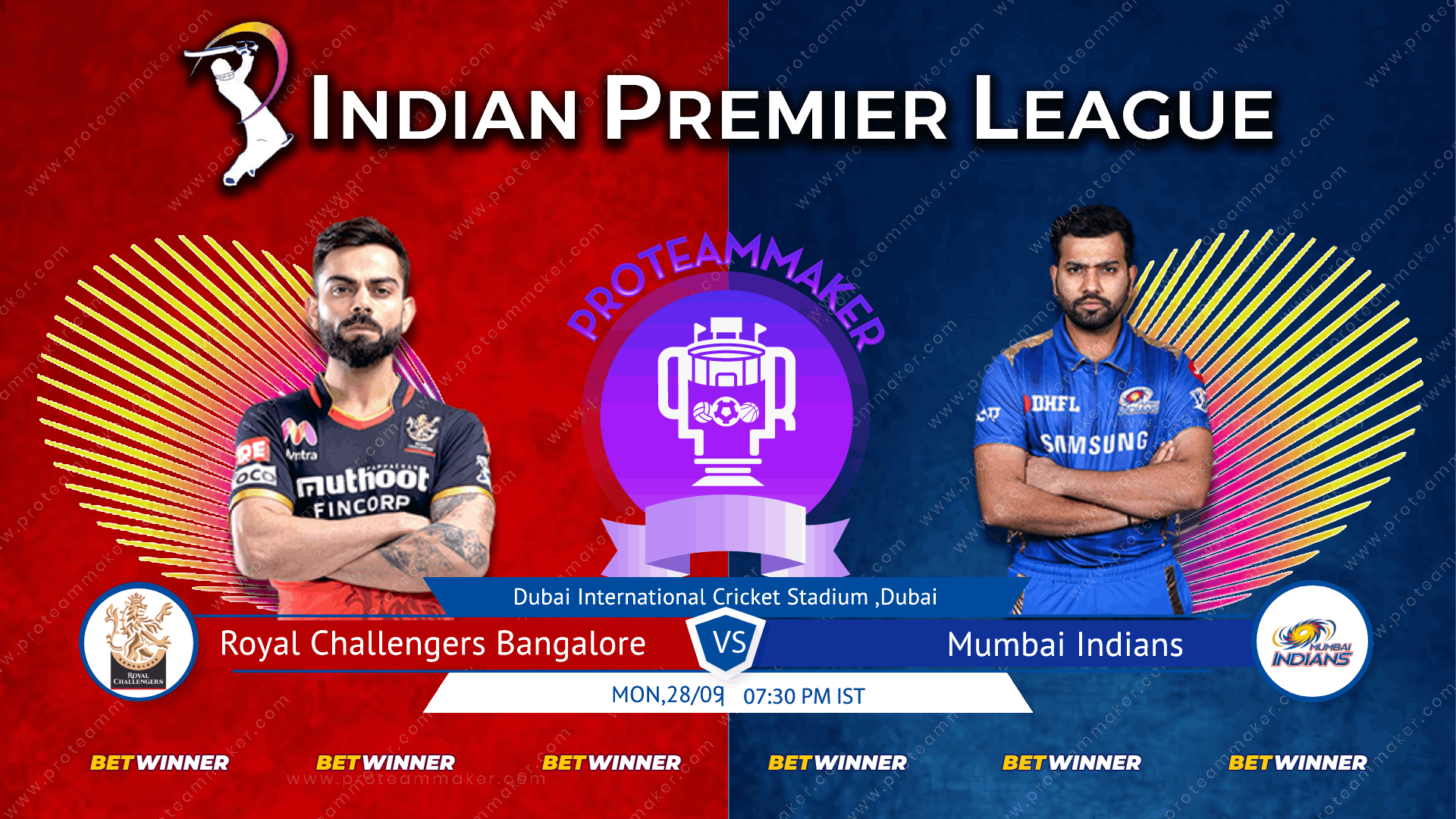 1920x1080 BLR vs MI Dream11 Prediction. Match 10. RCB vs MI Dream11 Prediction. IPL 2020. Pro Team Maker, Desktop