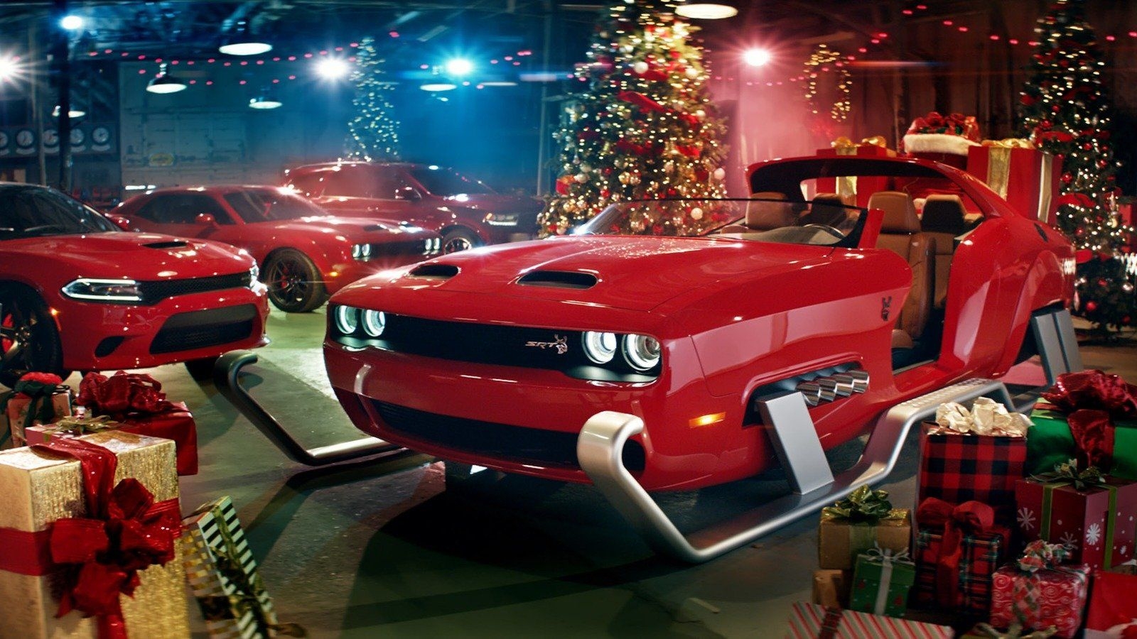 1600x900 Xmas Car Wallpaper, Desktop