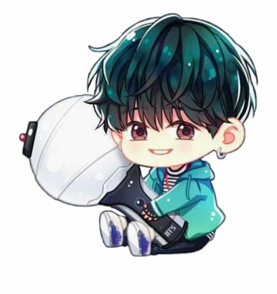 920x980 freetoedit #bts #chibi #suga Bts Chibi Drawings, Phone