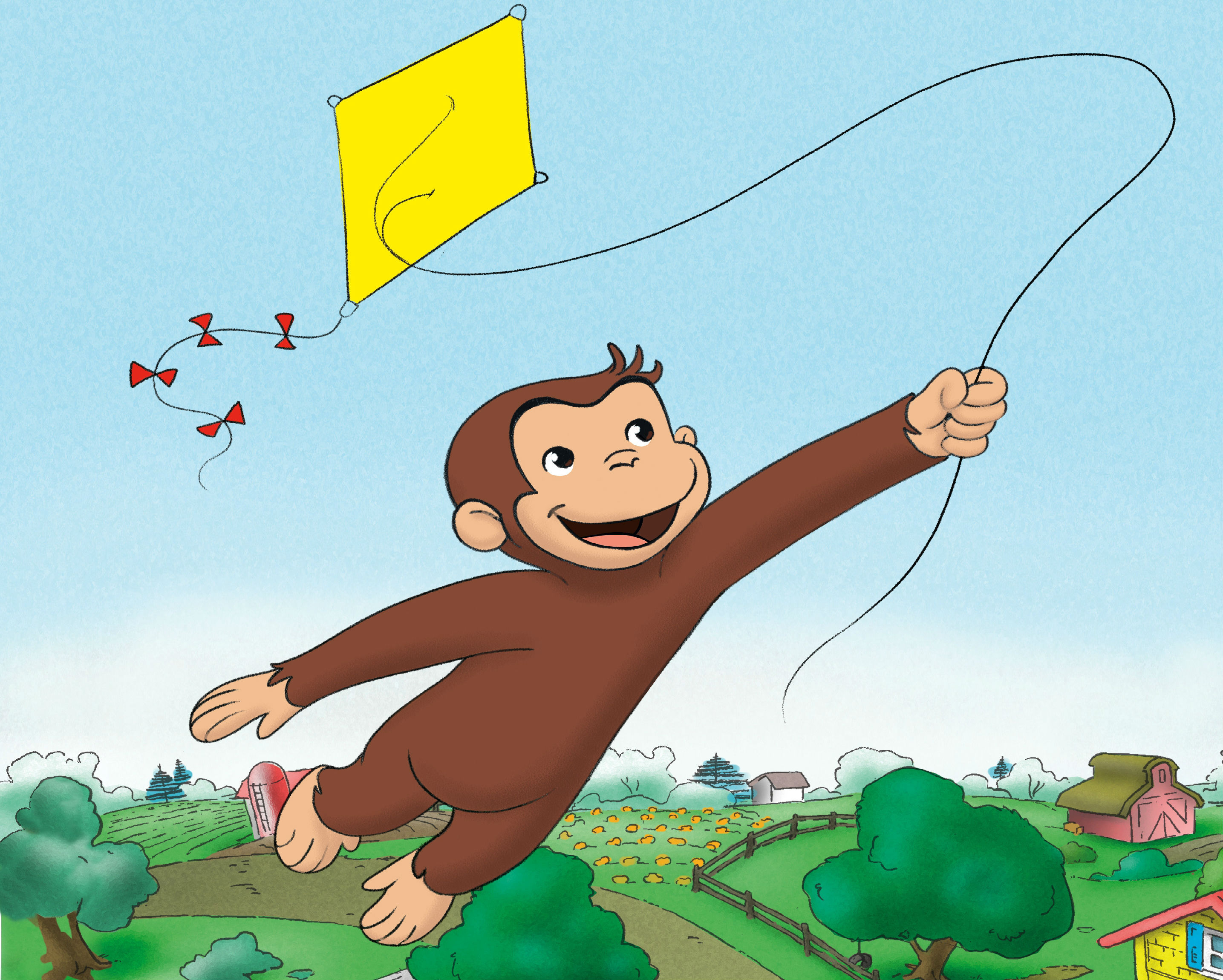 2870x2300 CURIOUS GEORGE fw wallpaperx2300, Desktop