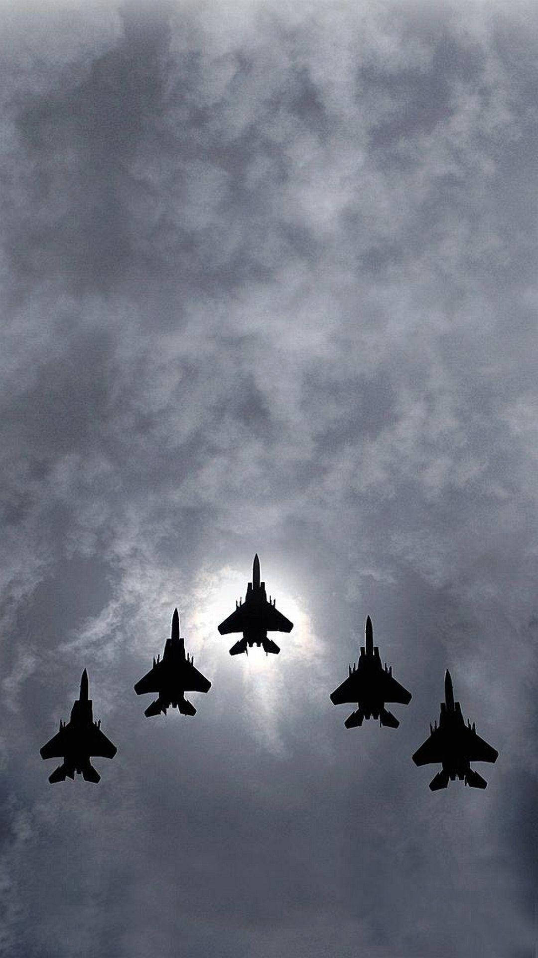 1080x1920 Download Two F 18 Fighters Soar Into The Sky Wallpaper, Phone