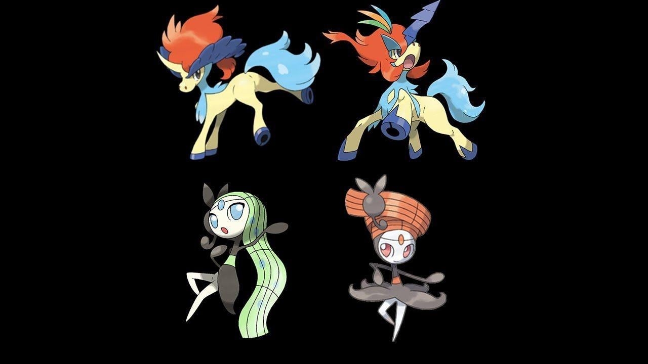 1280x720 Pokémon X & Y changer la forme de Meloetta & Keldeo, Desktop