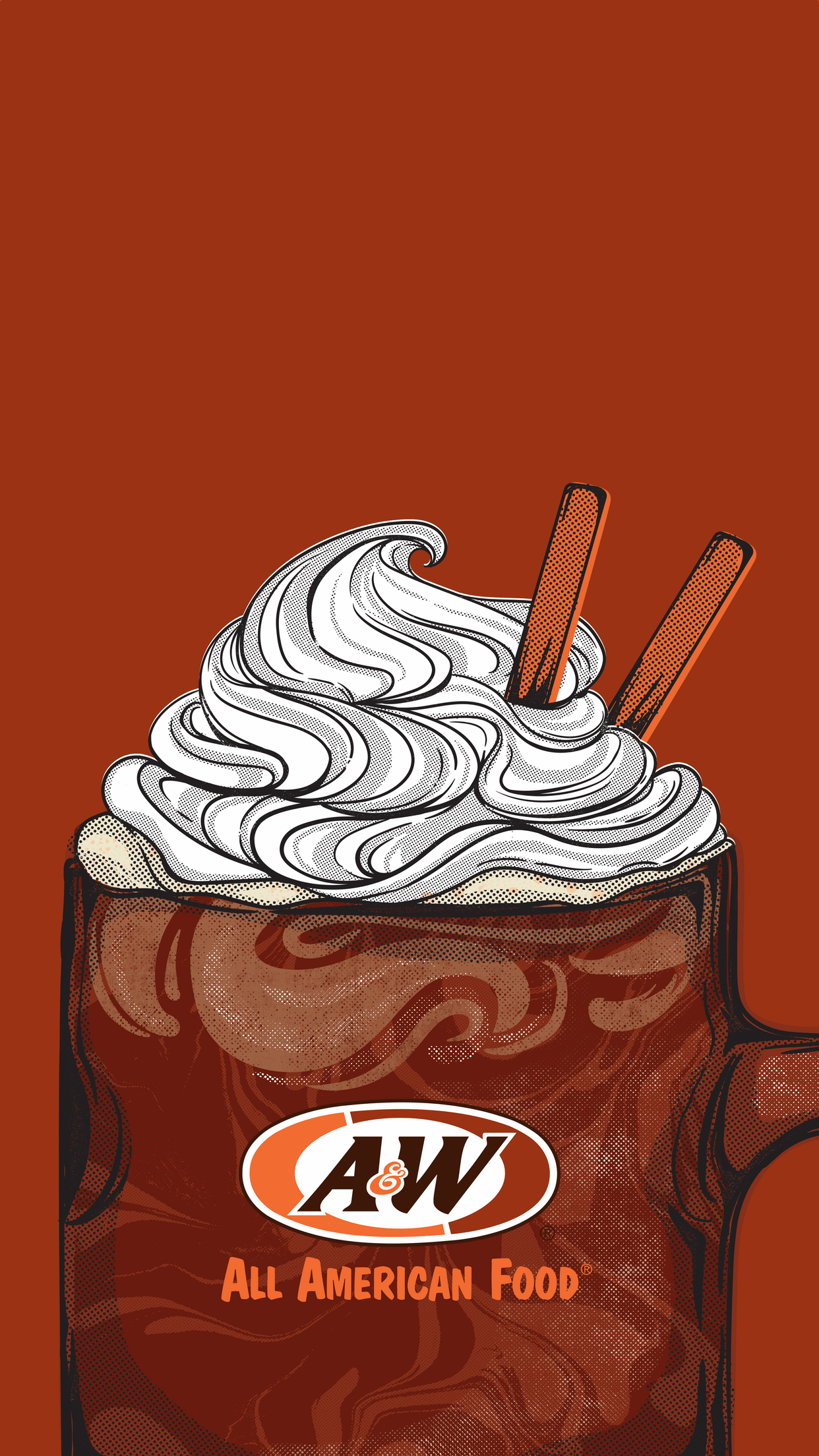 1250x2210 Download Exclusive A&W Phone Wallpaper. A&W Restaurants, Phone