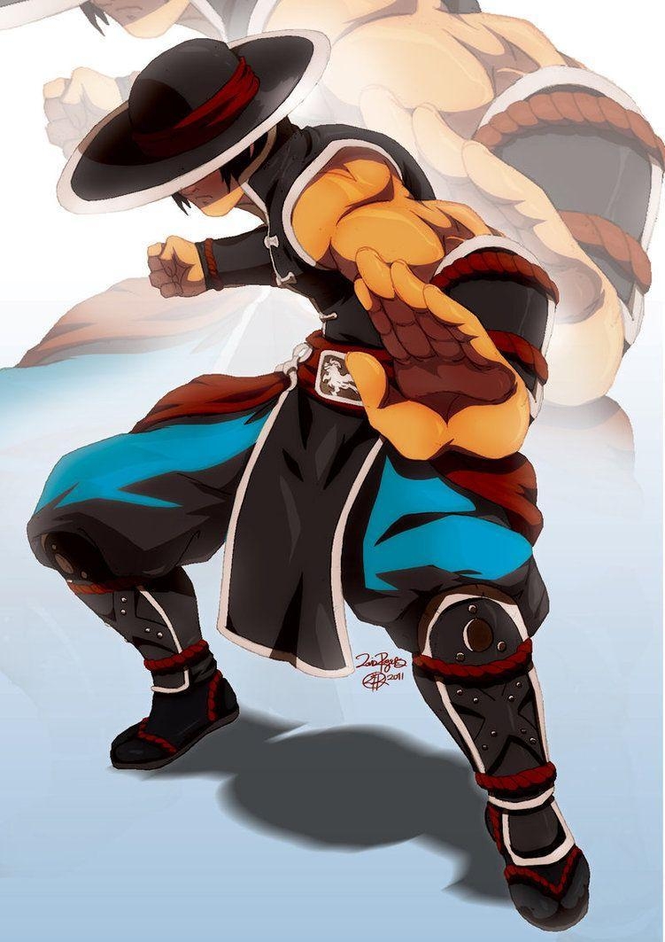 760x1070 MK Legacy Kung Lao II. FanArt Gamer, Phone