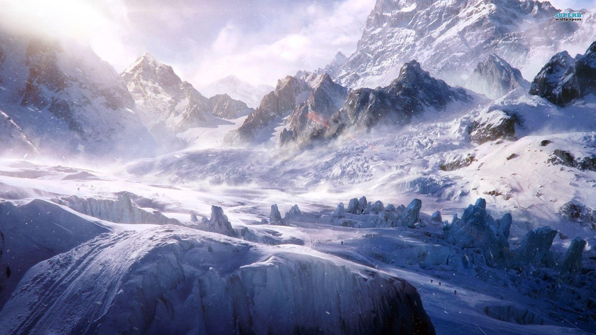 1920x1080 Snow Mountain Wallpaper, Desktop