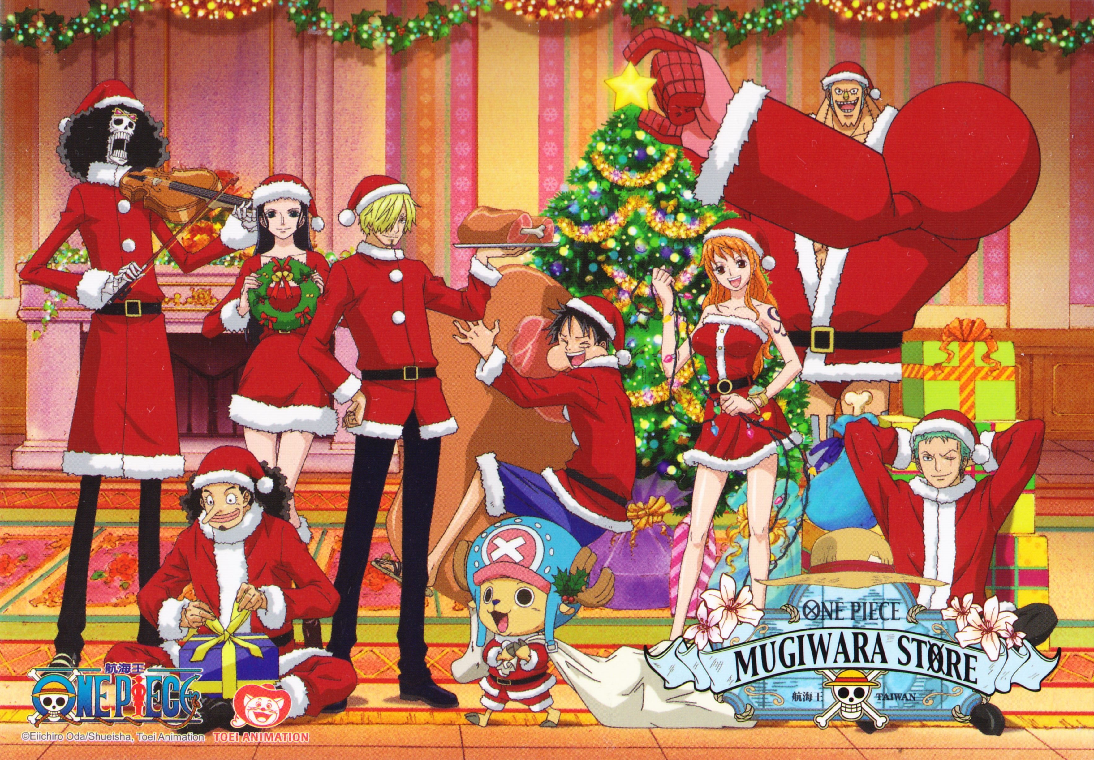 3540x2460 Wallpaper One Piece Christmas, Desktop