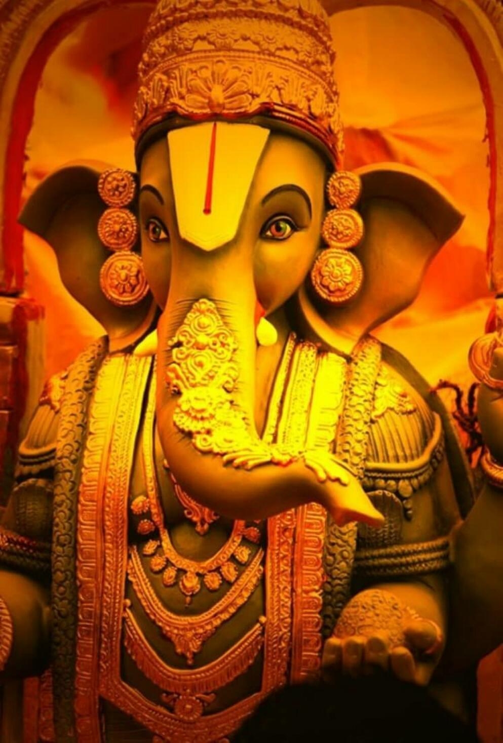 1000x1470 Ganpati Bappa Morya HD Live Wallpaper for Android, Phone