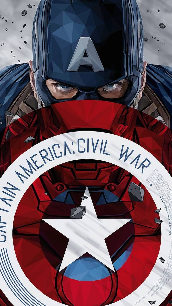 740x1300 Captain America Civil War Art iPhone Wallpaper Wallpaper. Captain america wallpaper, Marvel captain america, Captain america civil war, Phone