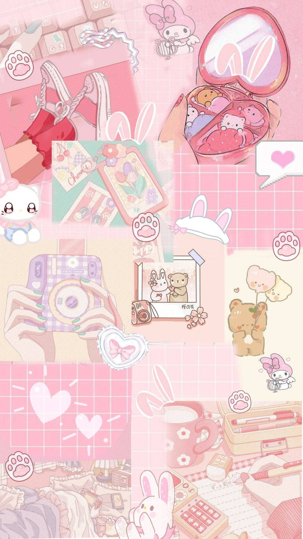 980x1740 Aggregate pink aesthetic anime best, Phone