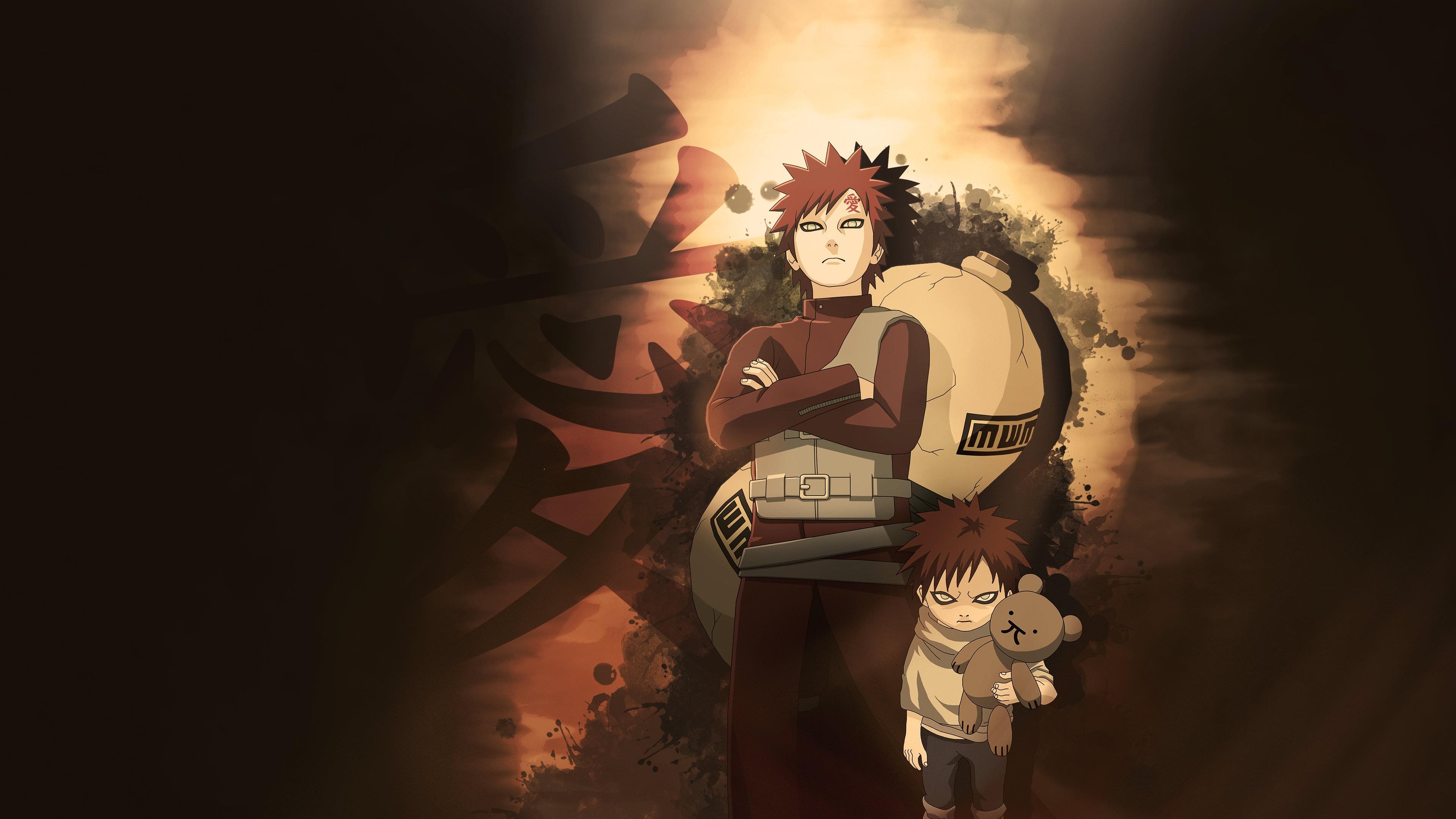 3840x2160 Gaara (Naruto) wallpaper  Ultra HD 4k desktop background, Desktop