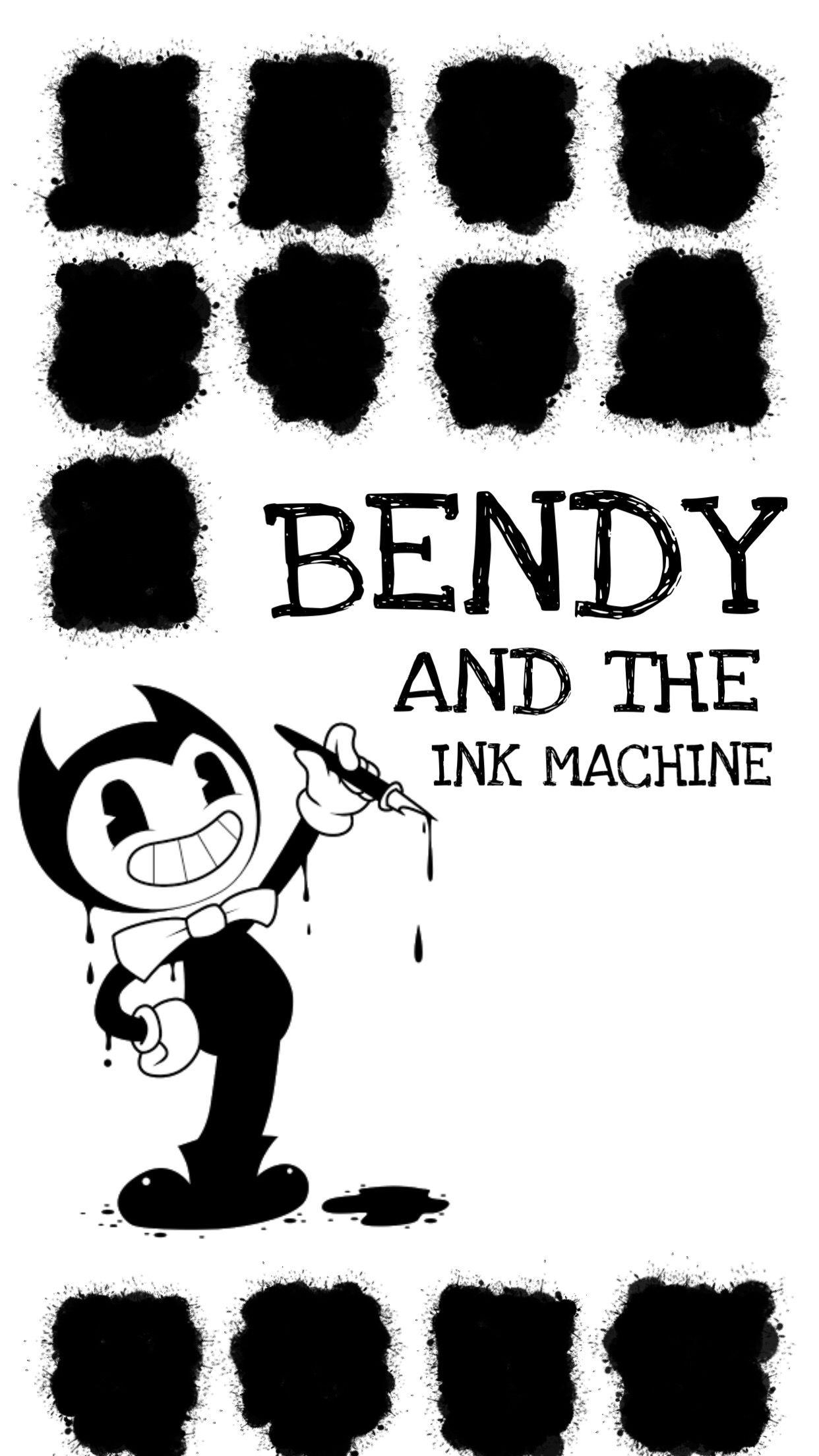 1250x2210 iPhone wallpaper Bendy Creado por P e n t a. Maximo bday. Bendy, Phone