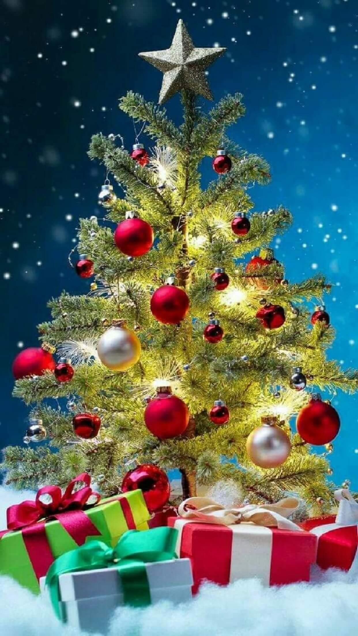 1250x2210 Christmas Wallpaper for iPhones, Phone