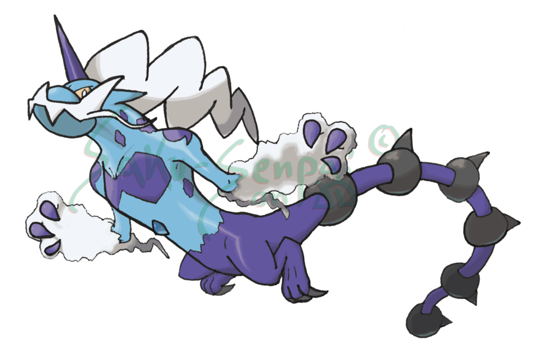 1110x730 Thundurus, Therian By Saku Senpai, Desktop