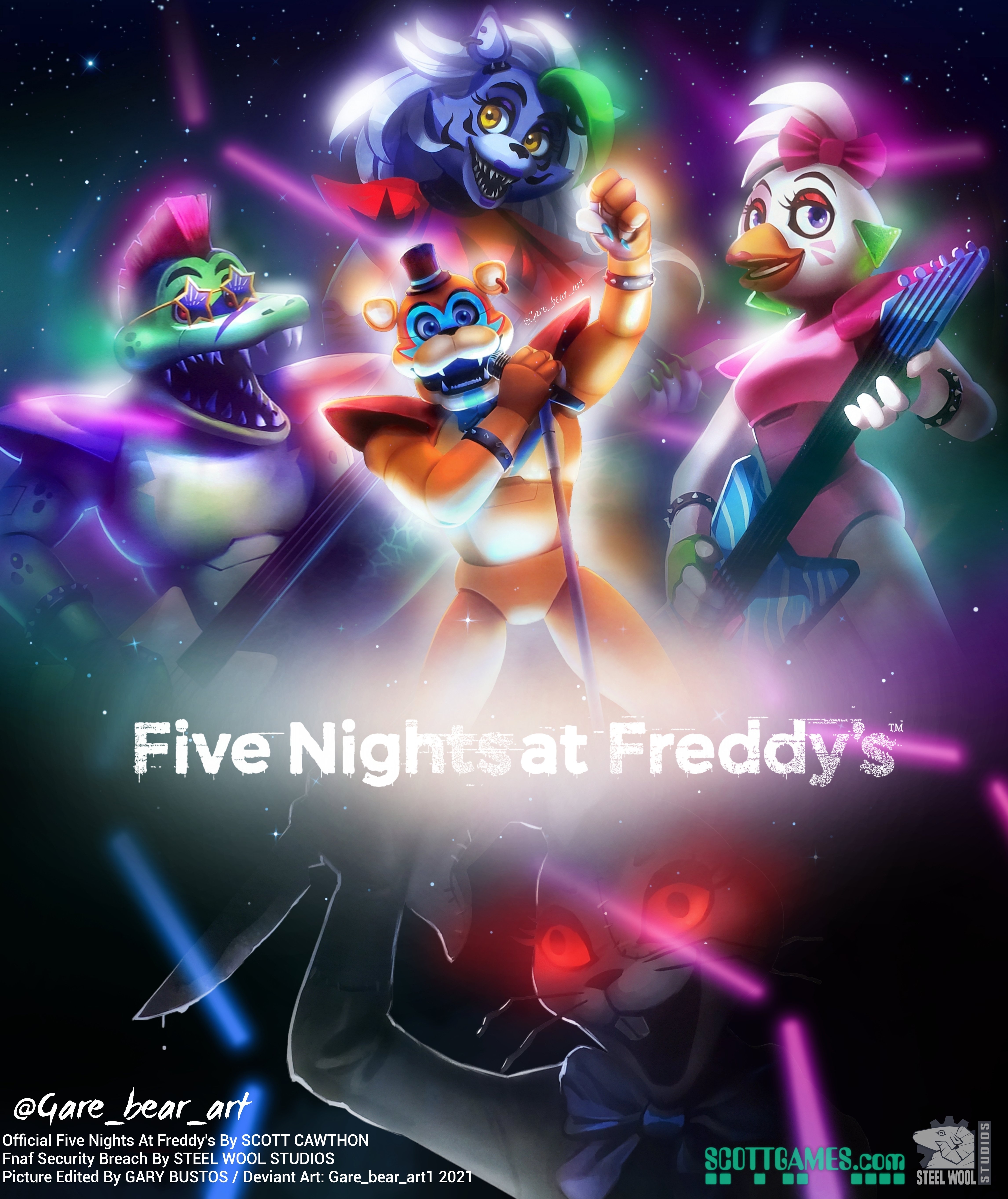 4590x5460 Five Nights At Freddy's: Security Breach Wallpaper, Phone