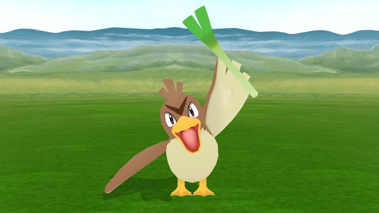 1280x720 MMD Pokemon Farfetch'd Model DL, Desktop