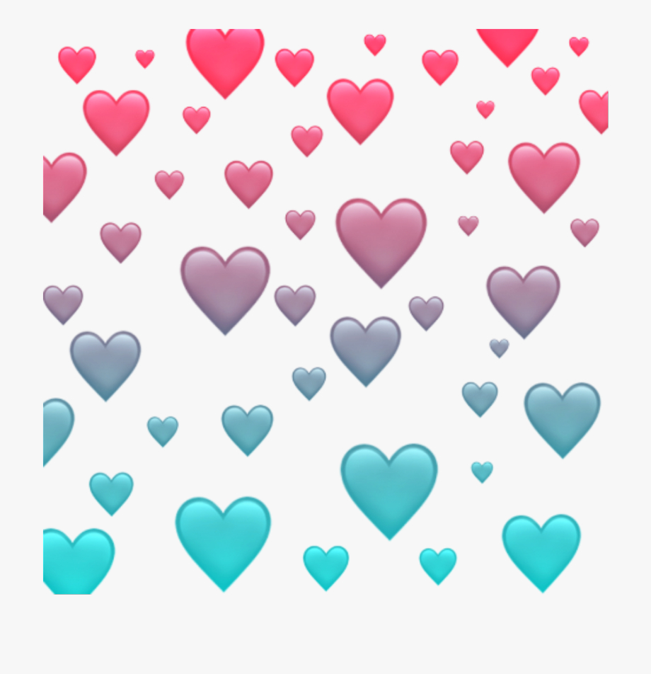 920x960 pastel #pastelblue #pastelpink #pink #blue #heart Heart Emoji Background, Transparent Cartoon, Free Clipart & Silhouettes, Phone