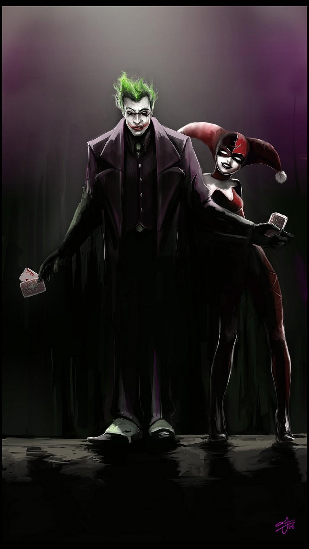 1080x1920 Wallpaper Joker And Harley iPhone 3D iPhone Wallpaper, Phone