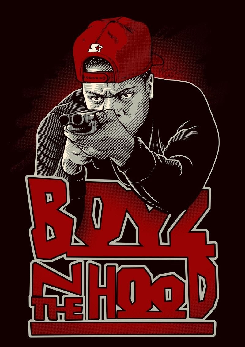 800x1140 Boyz N the Hood. Black art picture, Hood star, Hooded shirt, Phone