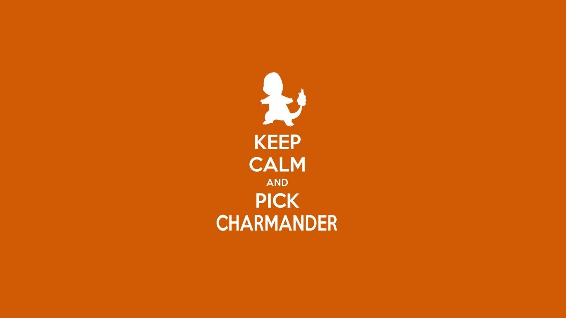 1920x1080 Pokemon video games keep calm and charmander wallpaper, Desktop