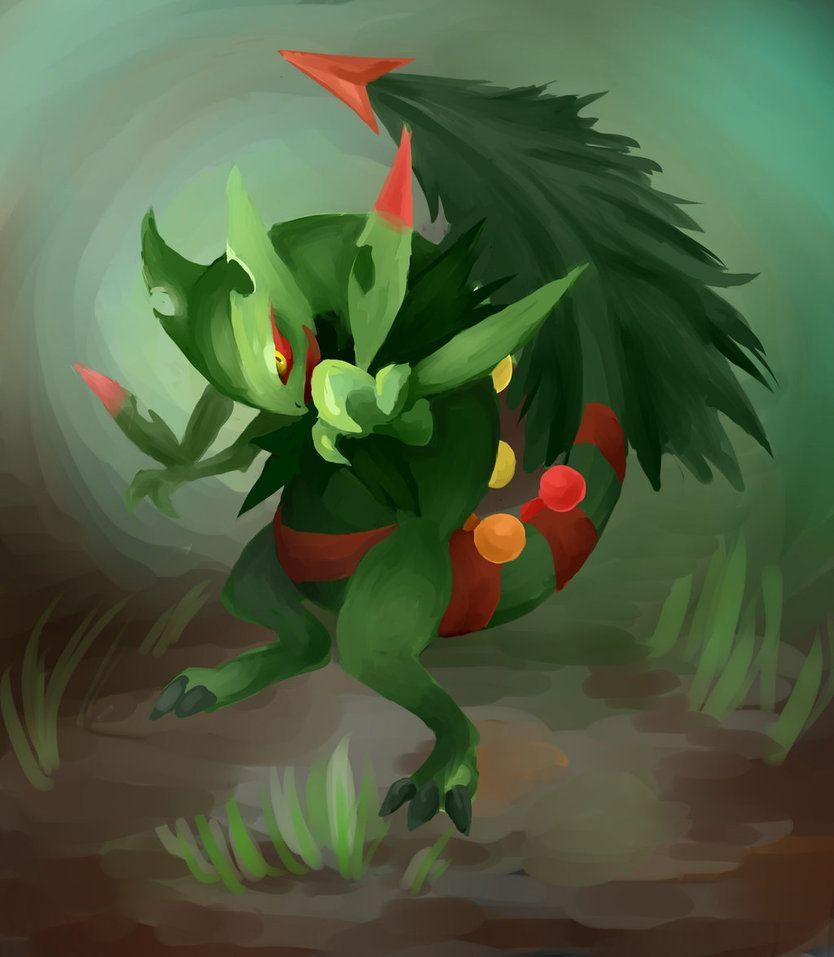 840x960 Mega Sceptile, Phone