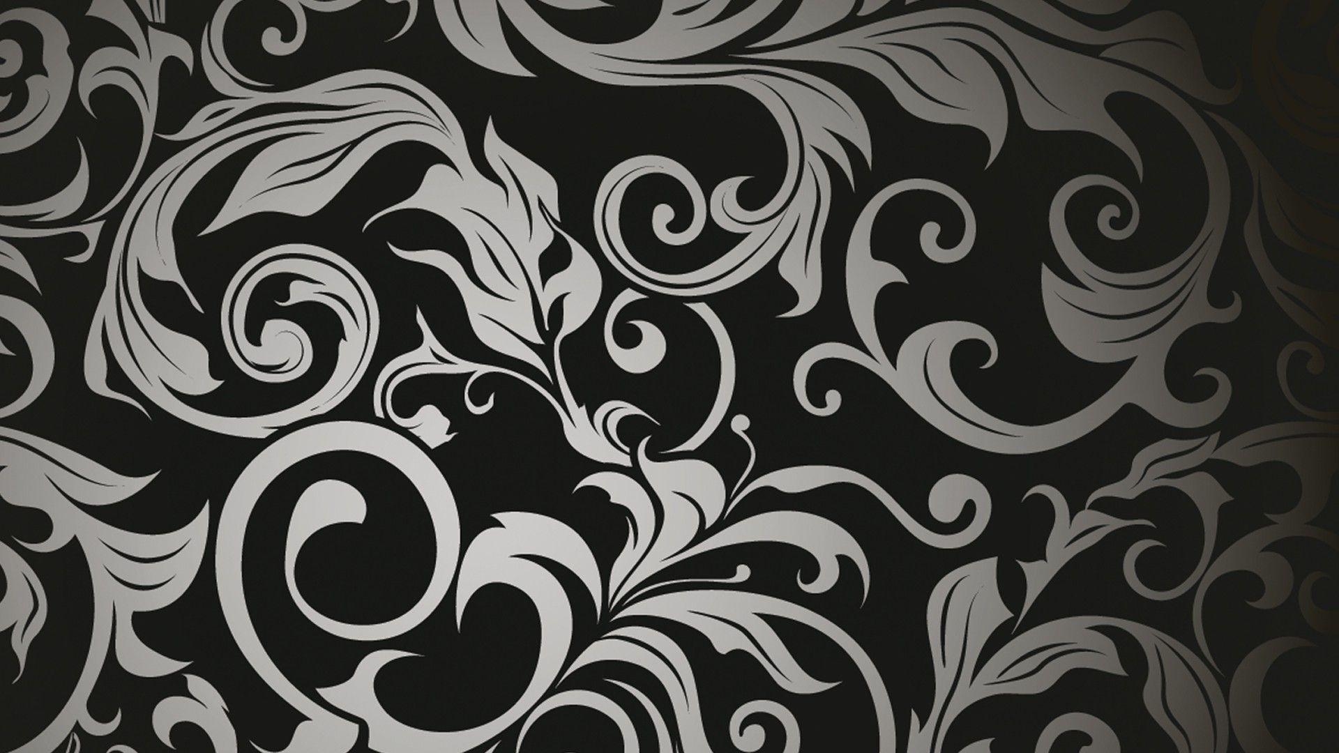 1920x1080 Swirly floral pattern Wallpaper #, Desktop