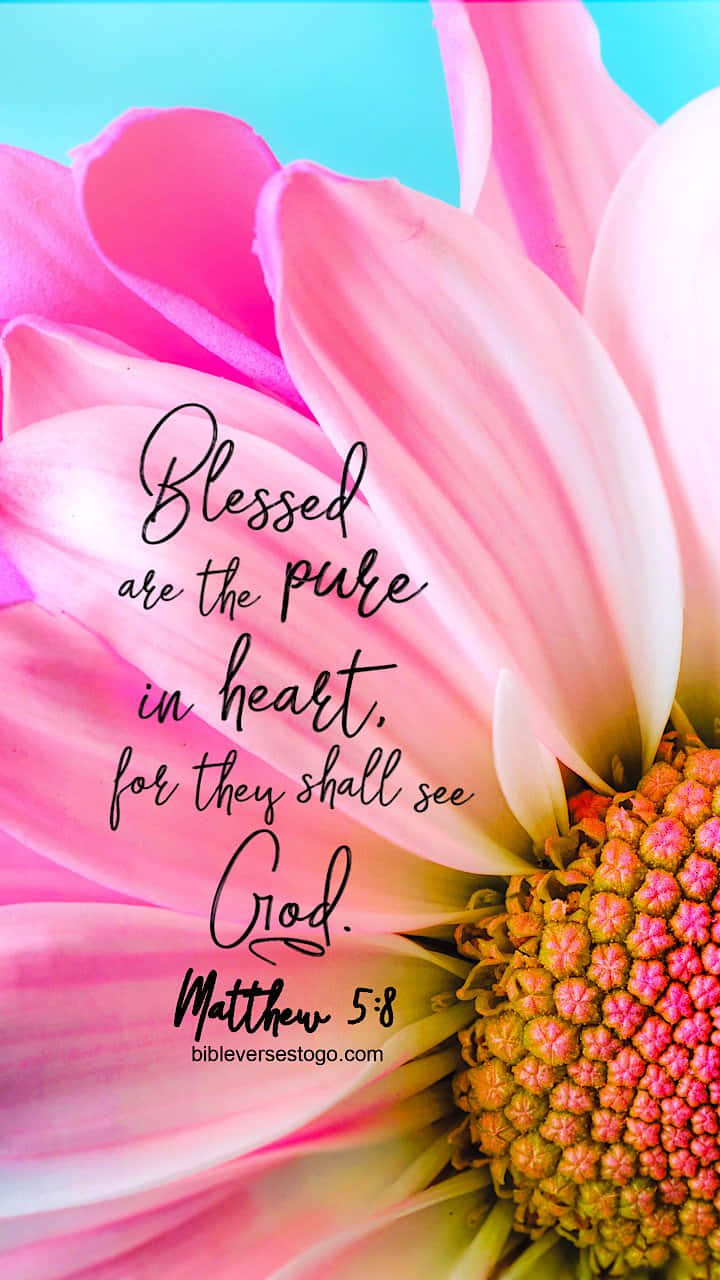 720x1280 Girly Bible Verse Wallpaper, Phone