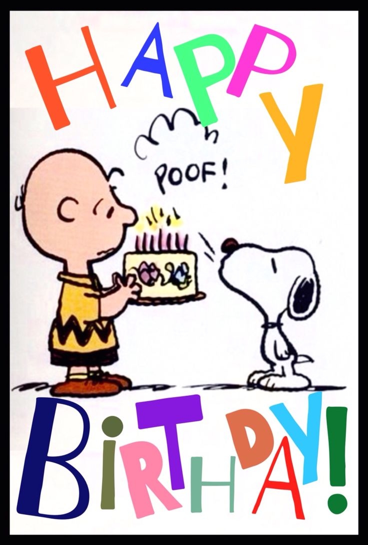 740x1100 Happy birthday image with Snoopy, Phone