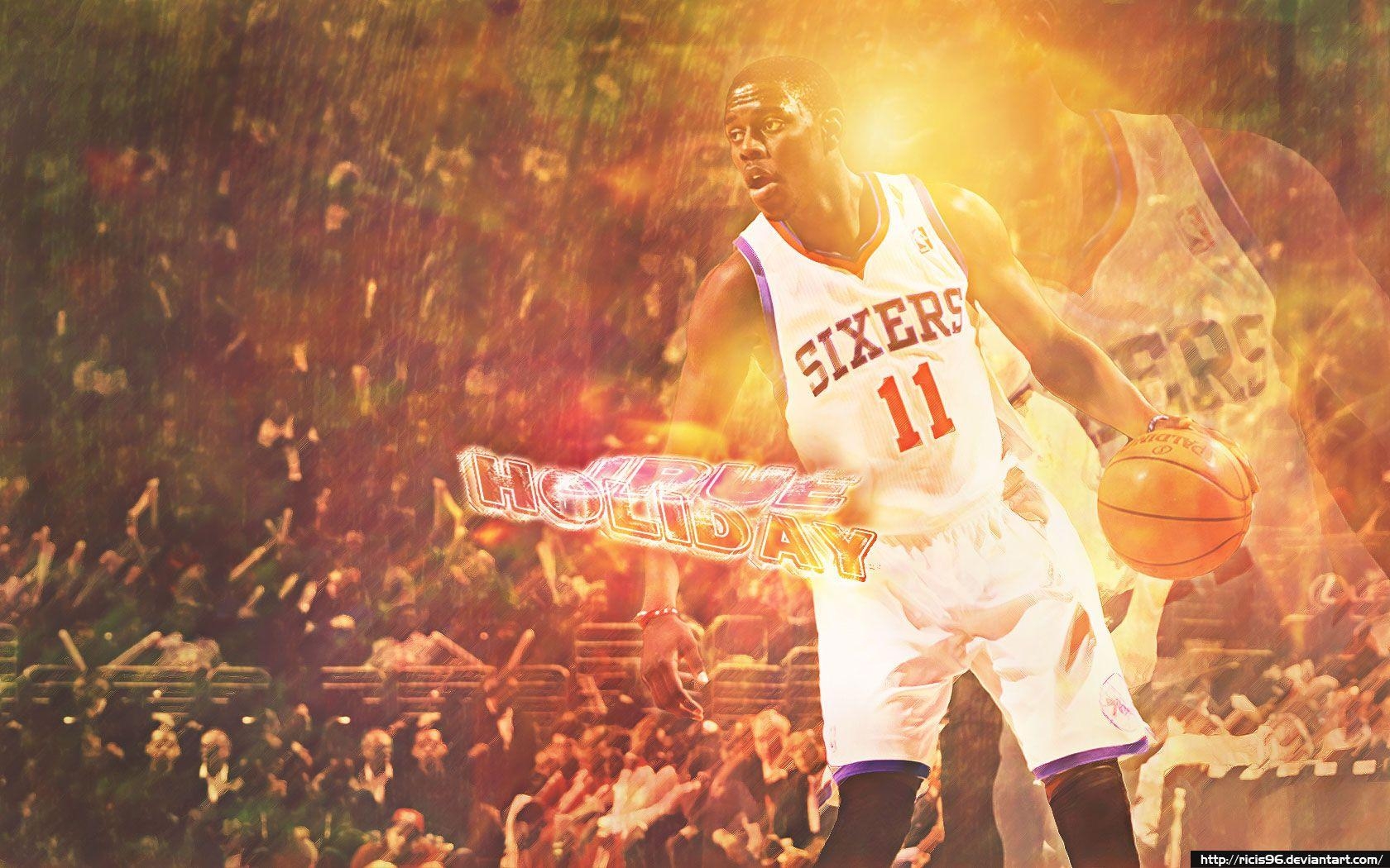 1680x1050 Jrue Holiday 76ers 1680×1050 Wallpaper. Basketball Wallpaper at, Desktop