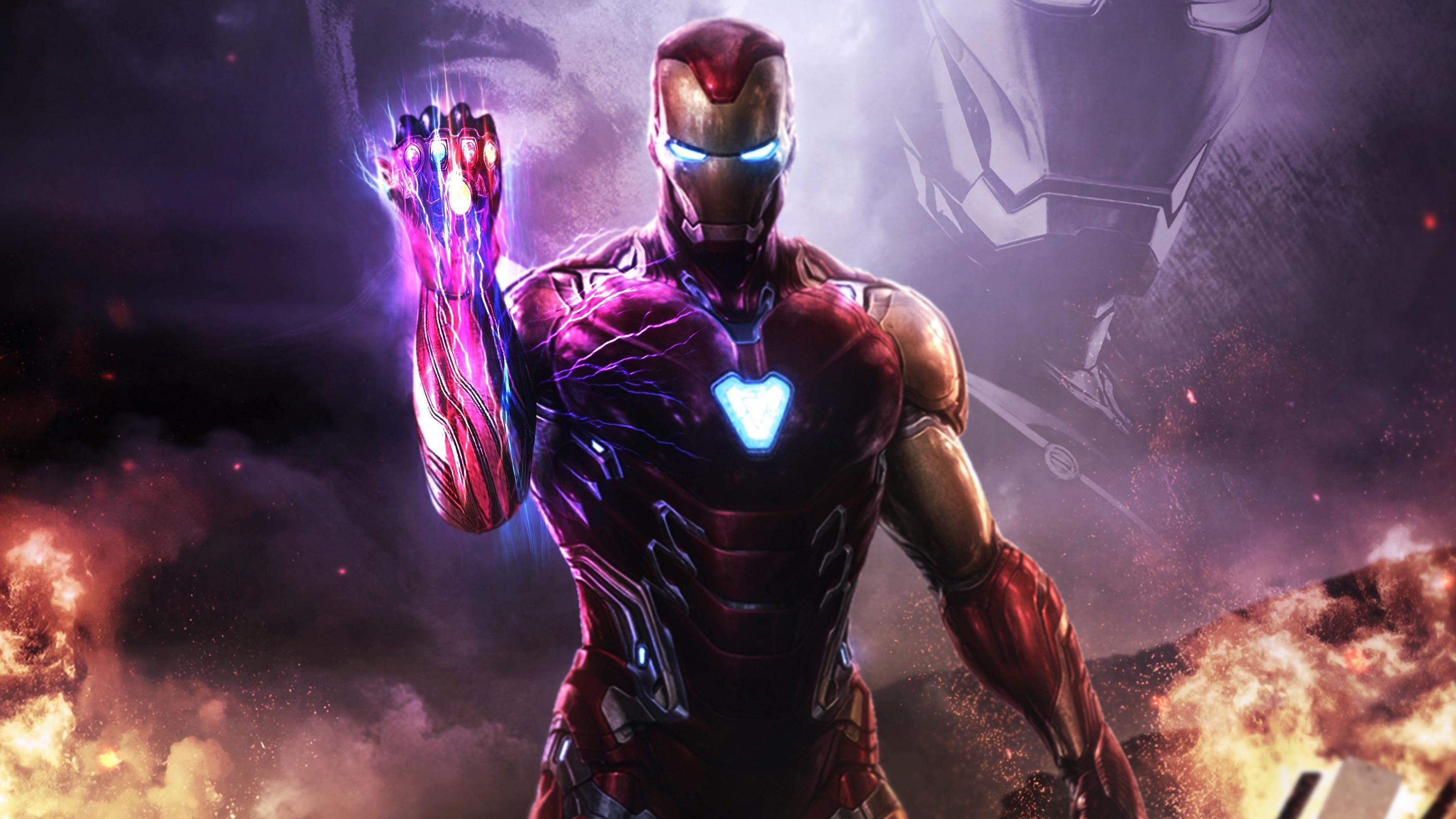 3840x2160 Iron Man Endgame Wallpaper Free Iron Man Endgame Background, Desktop