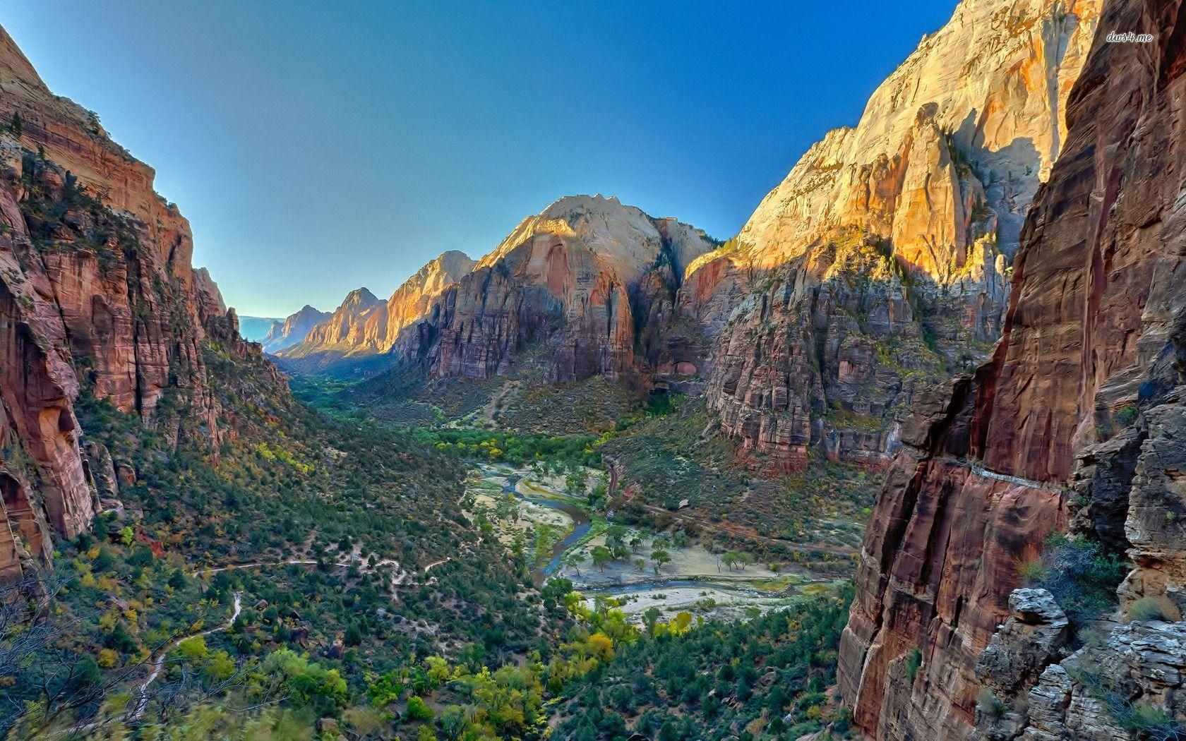 1680x1050 Scenery Wallpaper: Wallpaper Zion National Park, Desktop