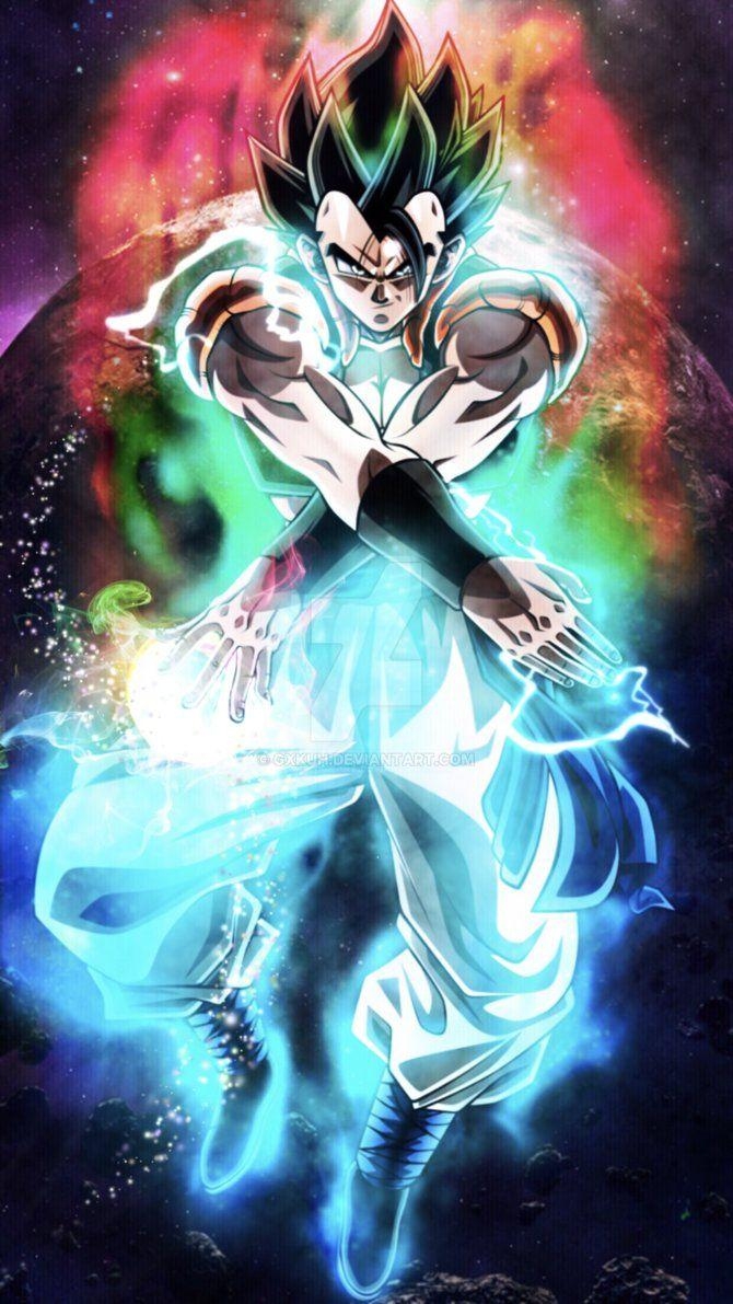 670x1200 Gogeta (Ultra Instinct), Phone