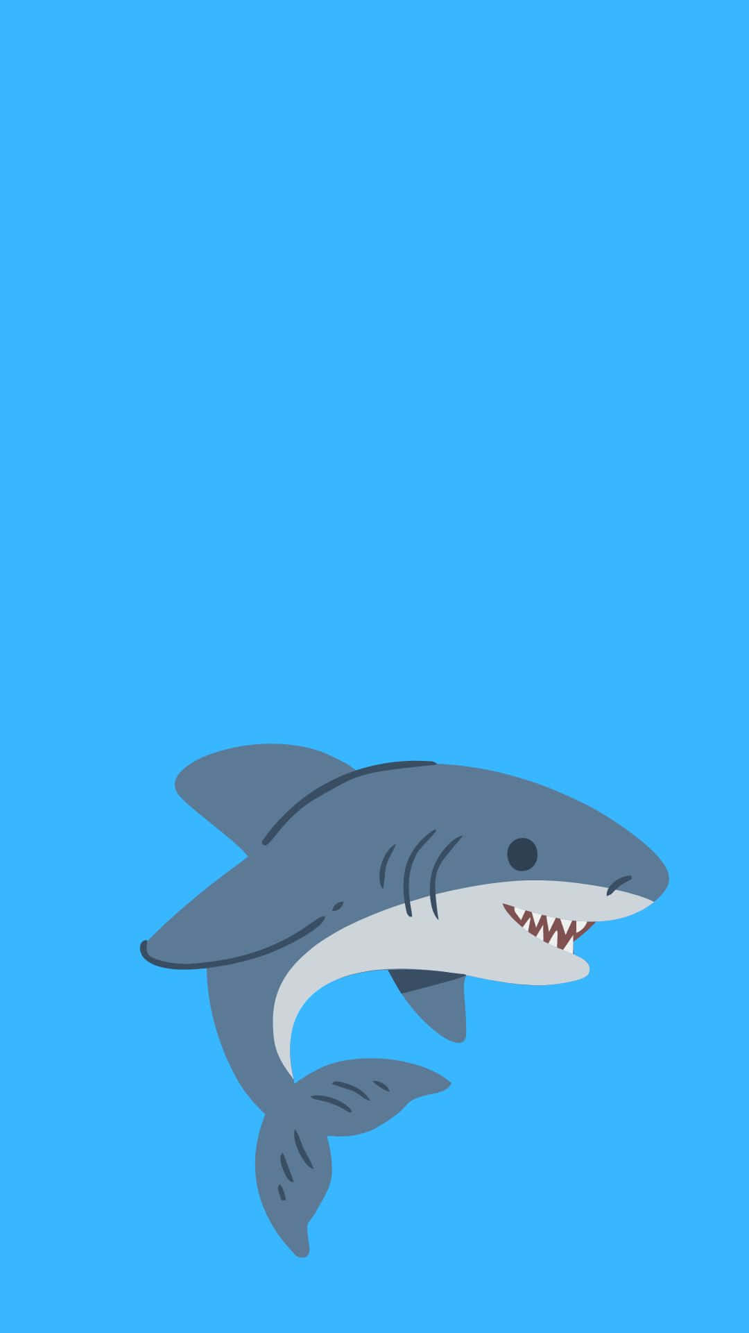 1080x1920 Download A cool shark swimming through, Phone