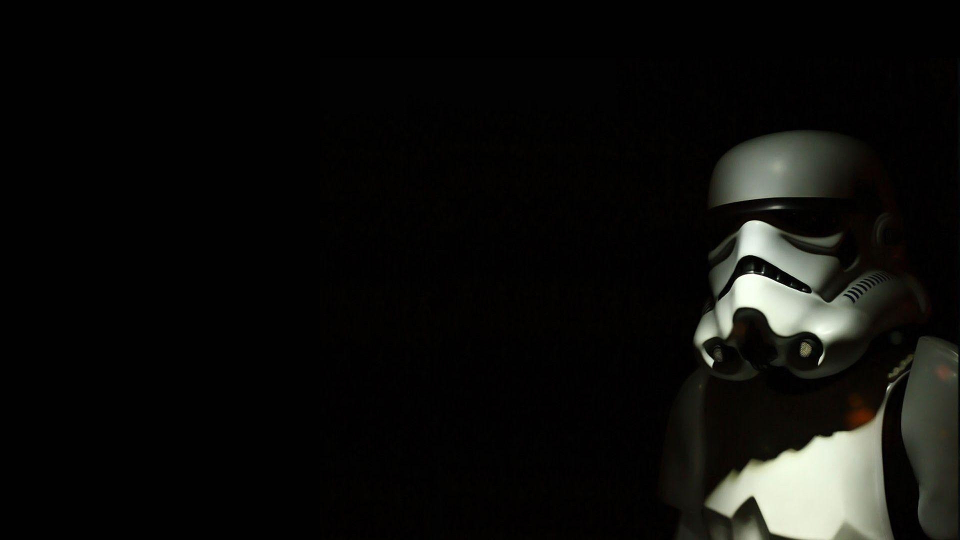 1920x1080 Star Wars, Black Background, Stormtrooper, Star Wars, Desktop