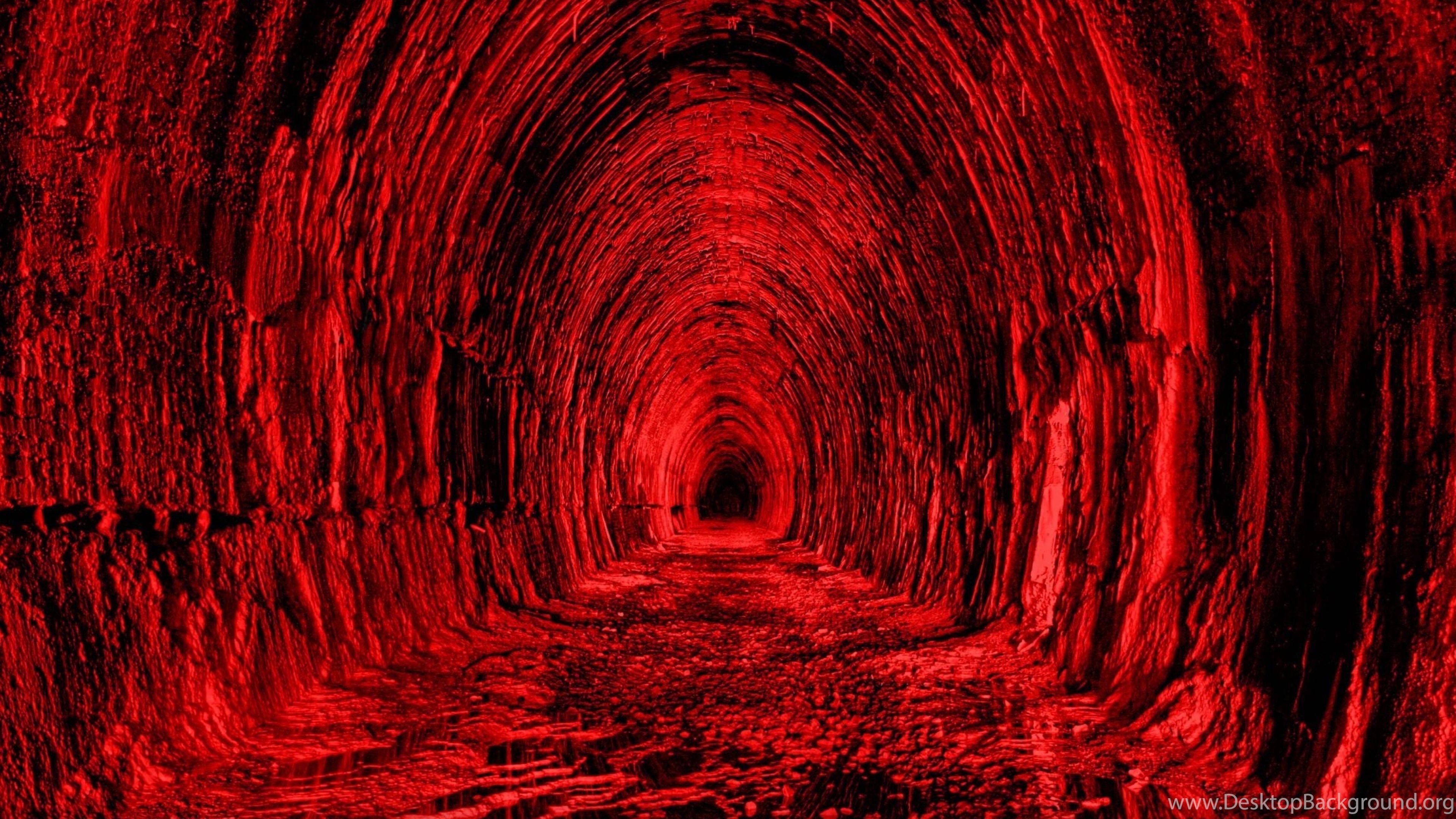 3840x2160 Download Wallpaper 3840x2400 Tunnel, Red, Black, Light Ultra HD 4K. Desktop Background, Desktop