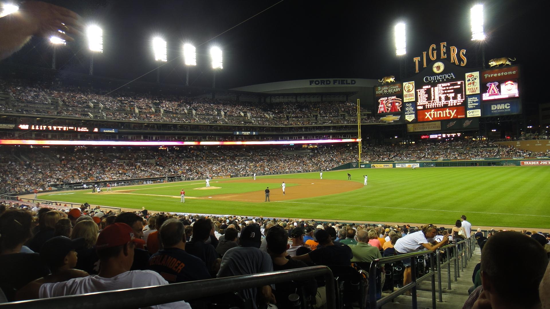 1920x1080 Comerica Park Desktop Background, Desktop