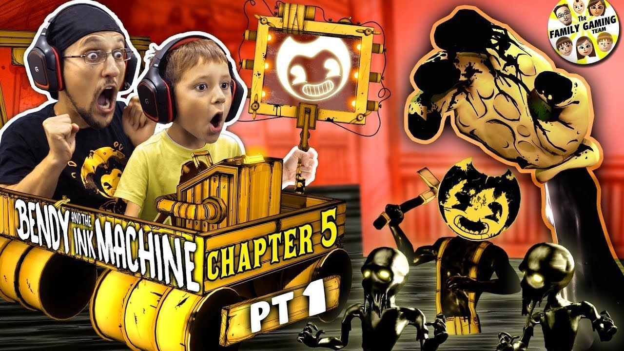 1280x720 BENDY & the INK MACHINE Chapter 5! The END of FGTEEV + BENDY, Desktop