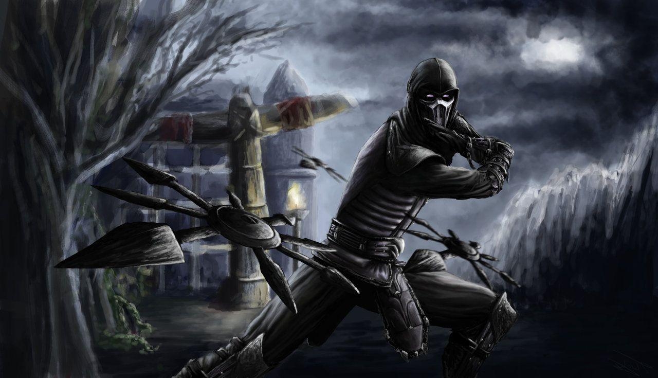 1280x740 Noob Saibot vs Obsidian, Desktop