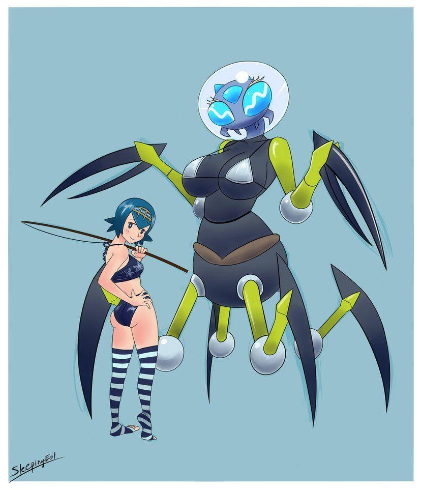 830x970 Lana and. Araquanid?. Pokémon, Phone