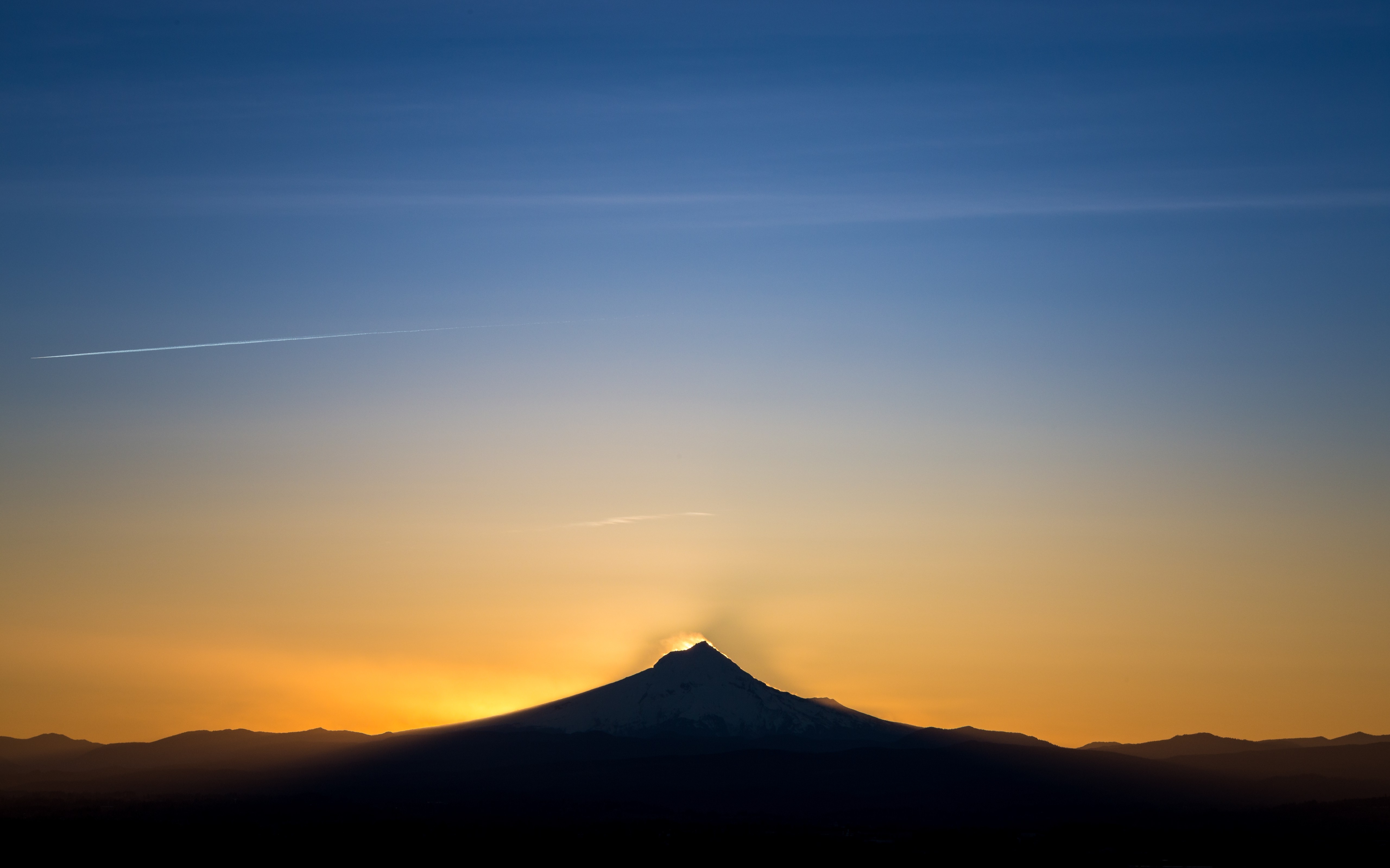 5120x3200  landscape mountain sunset wallpaper and background, Desktop